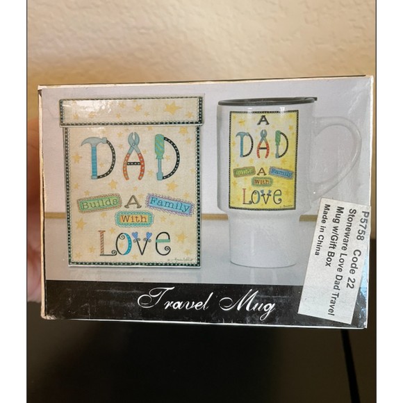 Dad Travel Mug with Box -Ceramic - Picture 10 of 10
